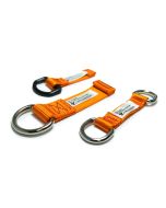 d-ring attach, d-ring, d ring tether, d ring tape attach, metal d ring, plastic d ring, non conductive d ring, dual d ring, dual metal d ring, small, large, medium