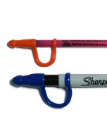 end cap for pen, end cap for marker, end cap for permanent marker, cap for pen, cap for marker, non conductive pen end cap, non conductive marker end cap, sharpie cap, sharpie end cap, plastic sharpie end cap