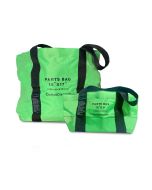 parts bag, parts pouch, parts bag with strap, parts pouch with strap, 12in parts pouch, 15in parts pouch, green parts pouch, green parts bag, bag for parts, carrying bag for tools, carrying bag for parts, reinforced parts bag