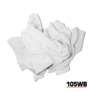 White Cotton Fleece Sweatshirt