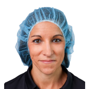 Blue Bouffant/Hairnet