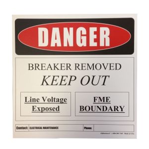 Magnetic Safety Signs