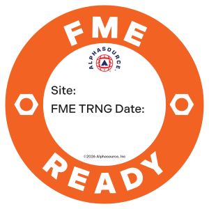 FME READY|Hard Hat Sticker