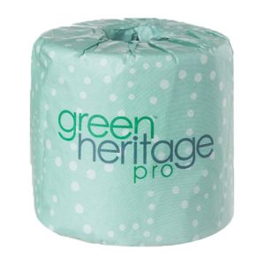 Green Heritage Pro Toilet Paper & Tissue rolls 2ply White