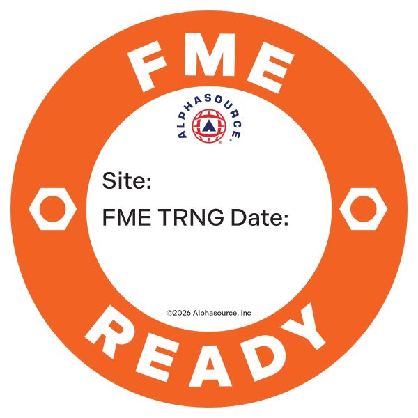 FME READY|Hard Hat Sticker